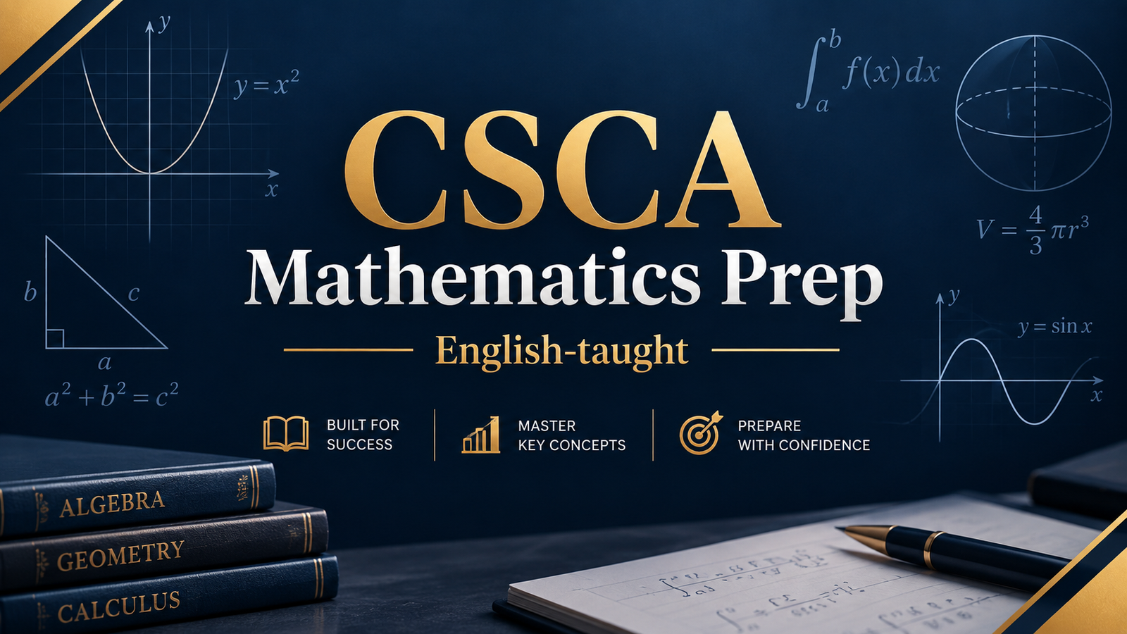CSCA Mathematics Prep Course (English-taught)
