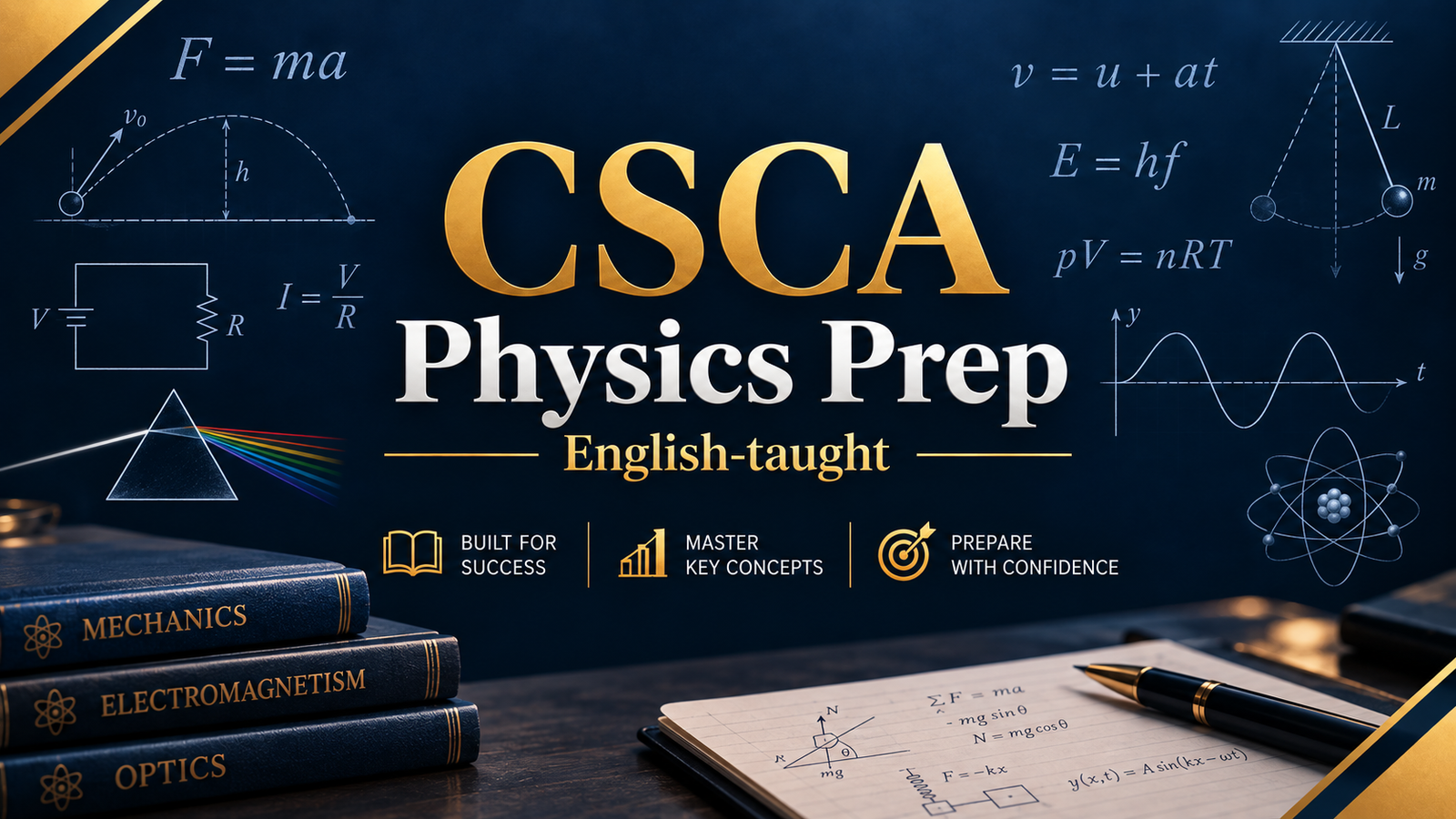 CSCA Physics Prep Course (English-taught)